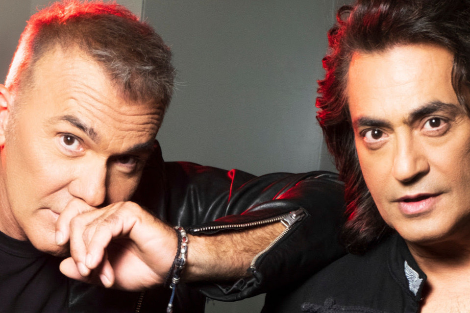 Στέλιος Ρόκκος και Διονύσης Σχοινάς στο Barbarella live party - Εικόνα 1